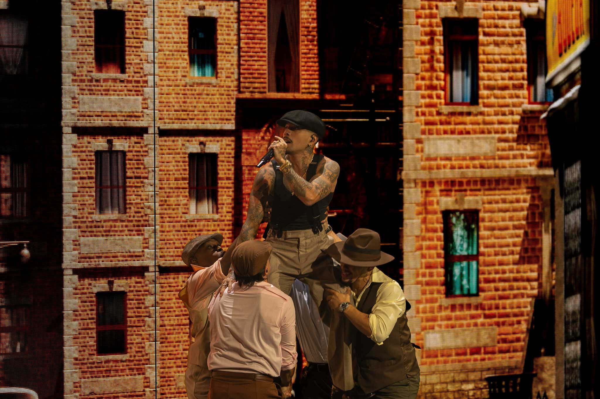 El exponente urbano se presentó en el Coliseo de Puerto Rico, José Miguel Agrelot.