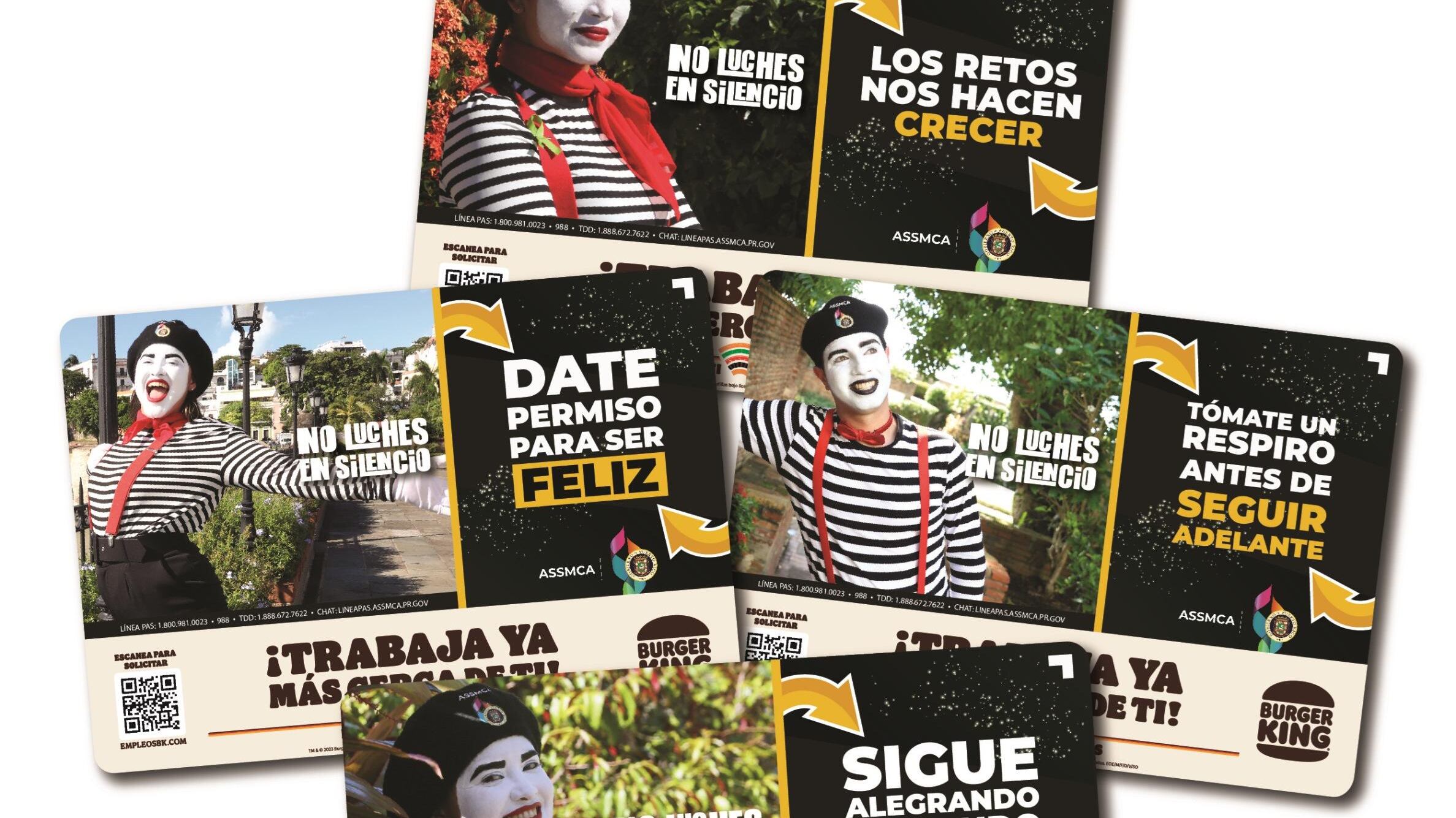 Campaña “No Luches en Silencio”.