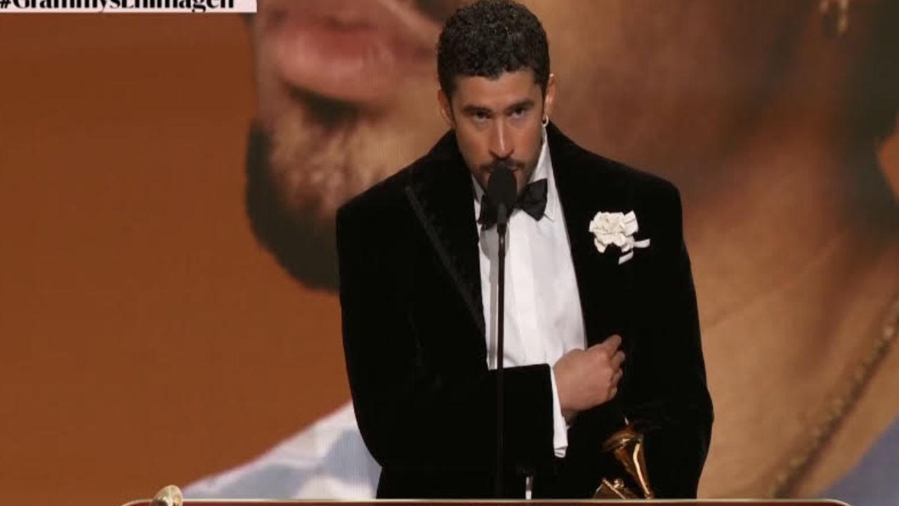El cantante ganó el grammy a Mejor Álbum del Año