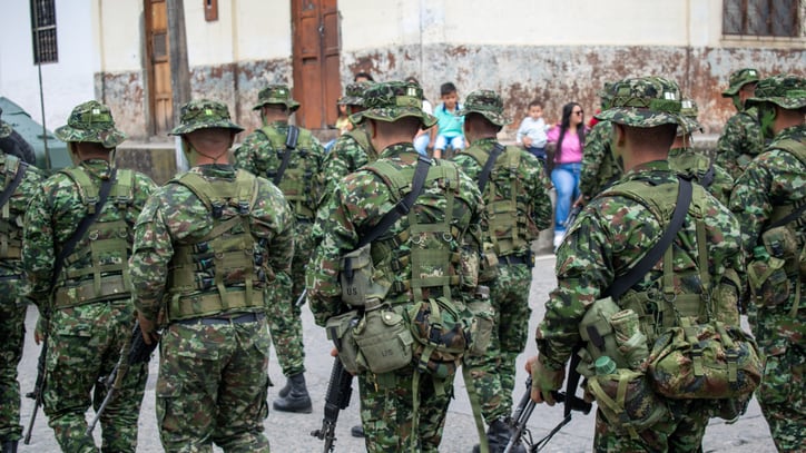 Soldados Colombia