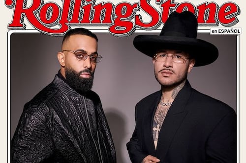 Eladio Carrión aparece en la portada de “Musicians on Musicians” de Rolling Stone