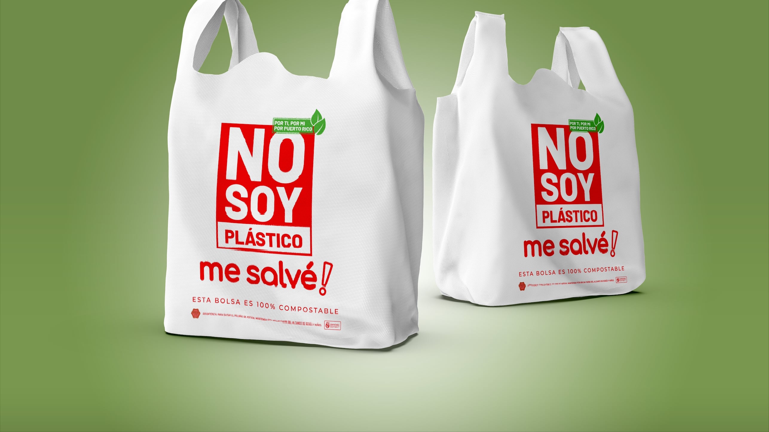 Me Salvé comienza a utilizar bolsas 100% compostables