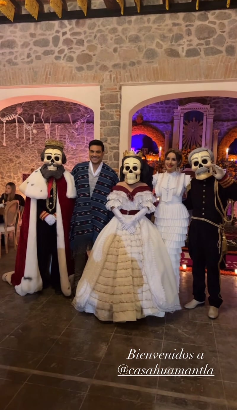 Cynthia Rodríguez y Carlos Rivera