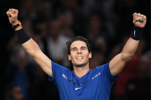 Rafa Nadal terminará el año como número uno del mundo tras ganar en el Masters 1000 de París