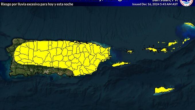 Pronostican riesgo por lluvia excesiva.