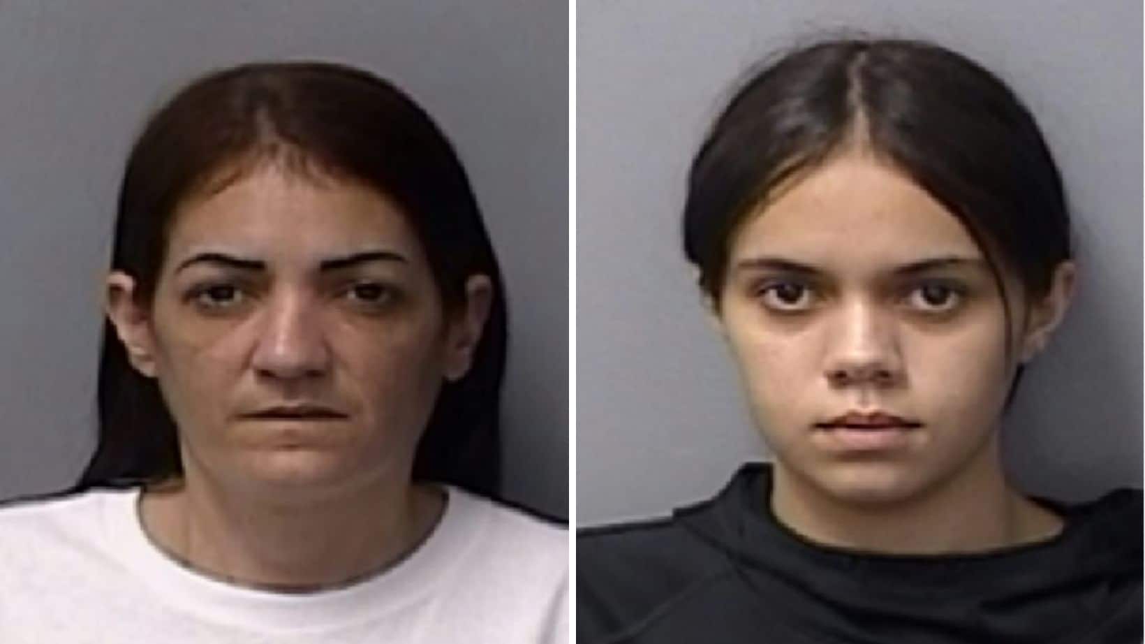 Elvia Cabrera Rivera y Anthonieska Aviles Cabrera acusadas por la muerte de Gabriela Pratts en Aibonito.