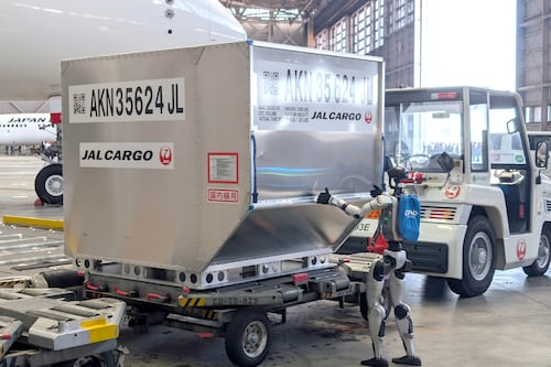Japan Airlines usará robots humanoides en tareas de carga y descarga de aeropuertos