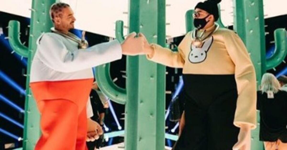 J Balvin a Bad Bunny: