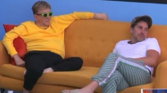 Osmel Sousa y Jonathan Islas.