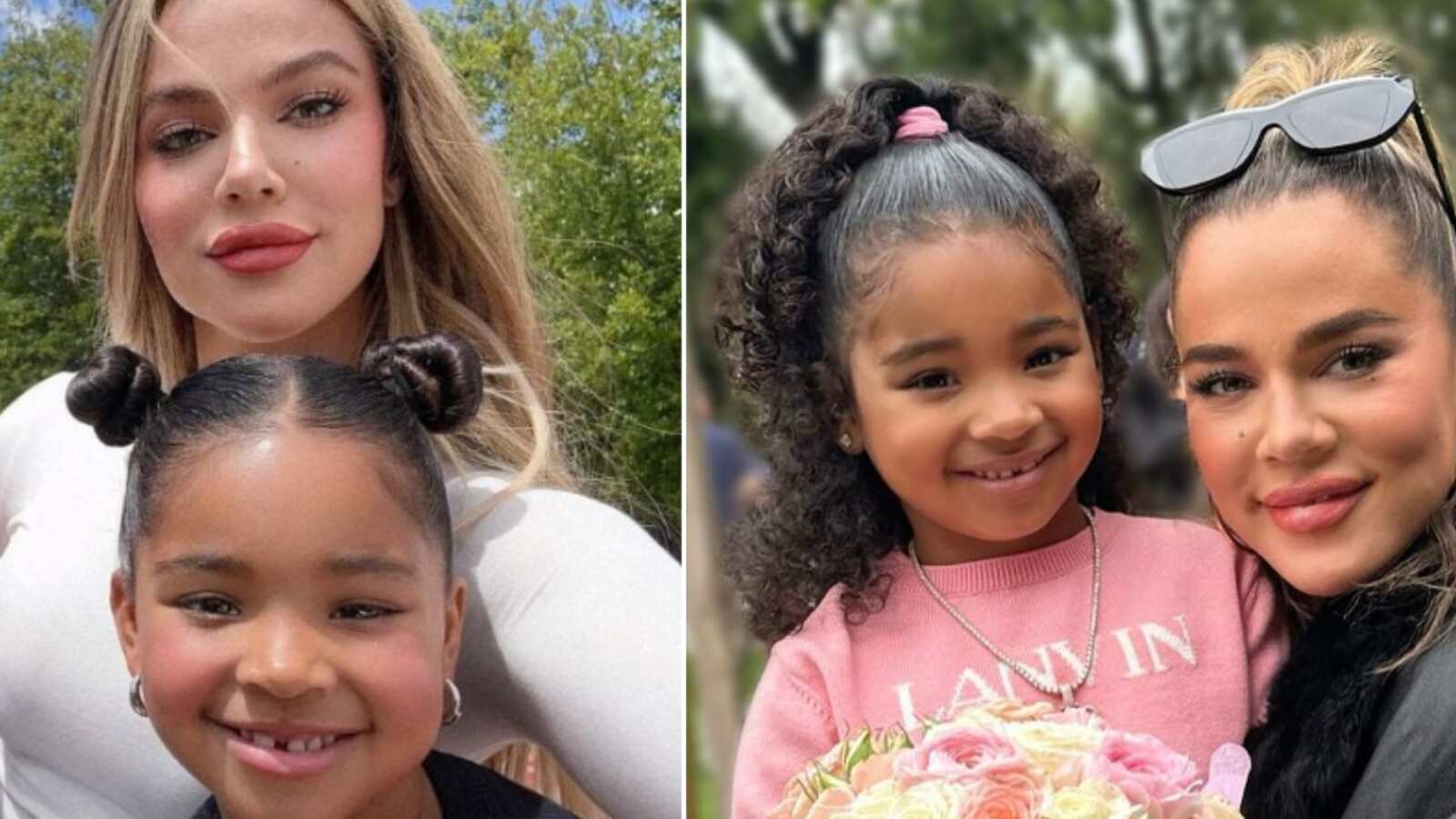 Khloé Kardashian y su hija