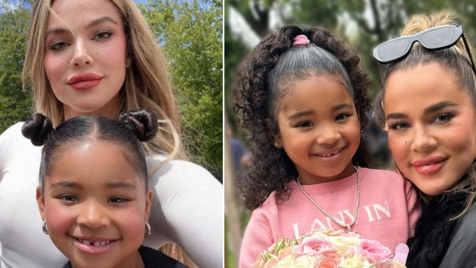 Khloé Kardashian y su hija