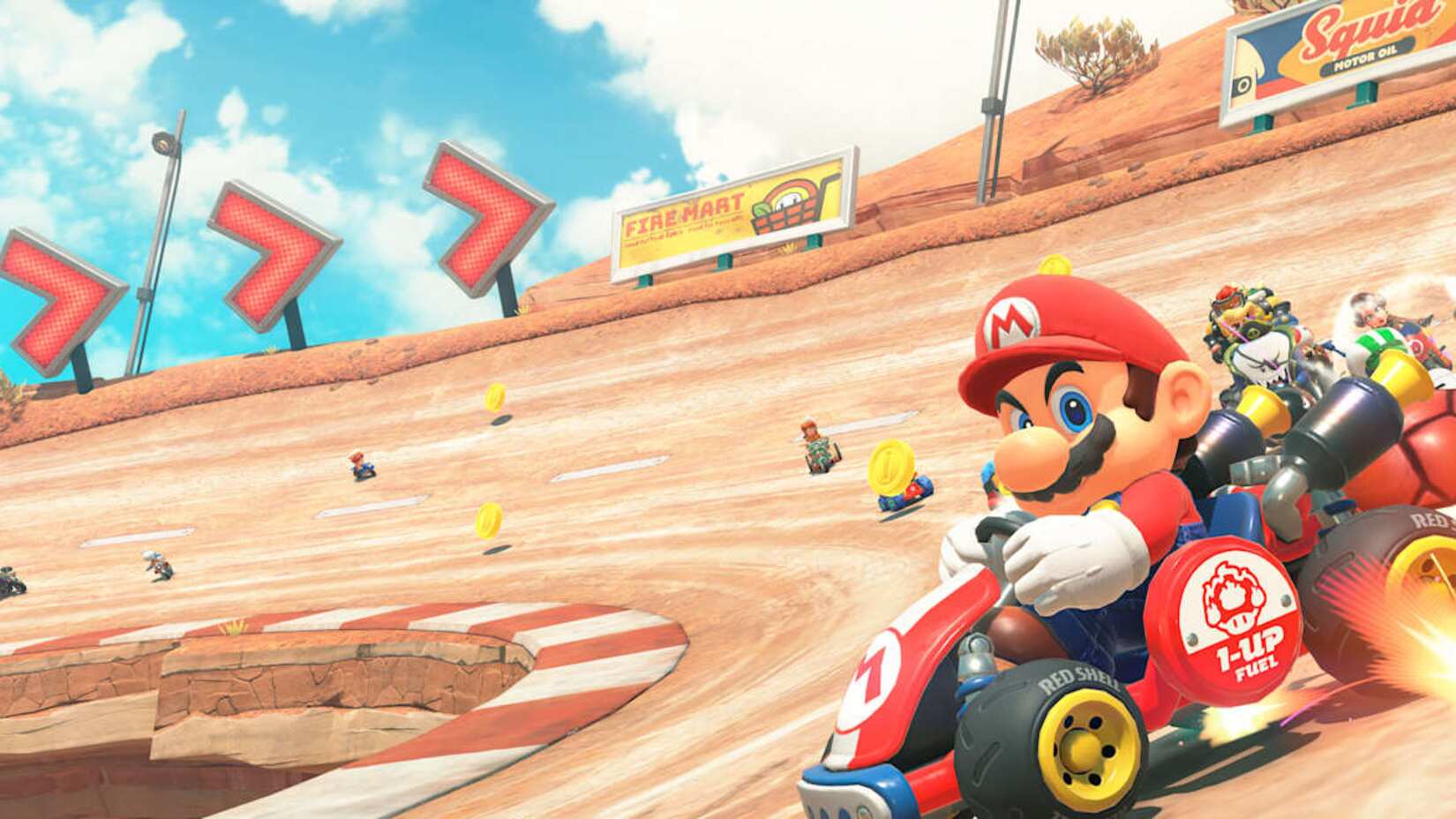 El divertido racer llega con nuevos objetos, mundo abierto y emocionantes características.