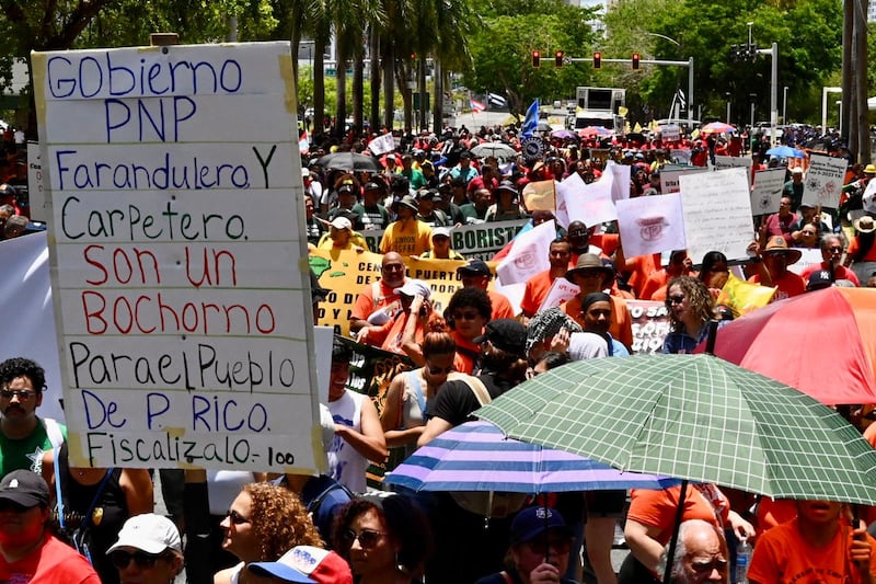 Manifestación del 1ro de mayo de 2025