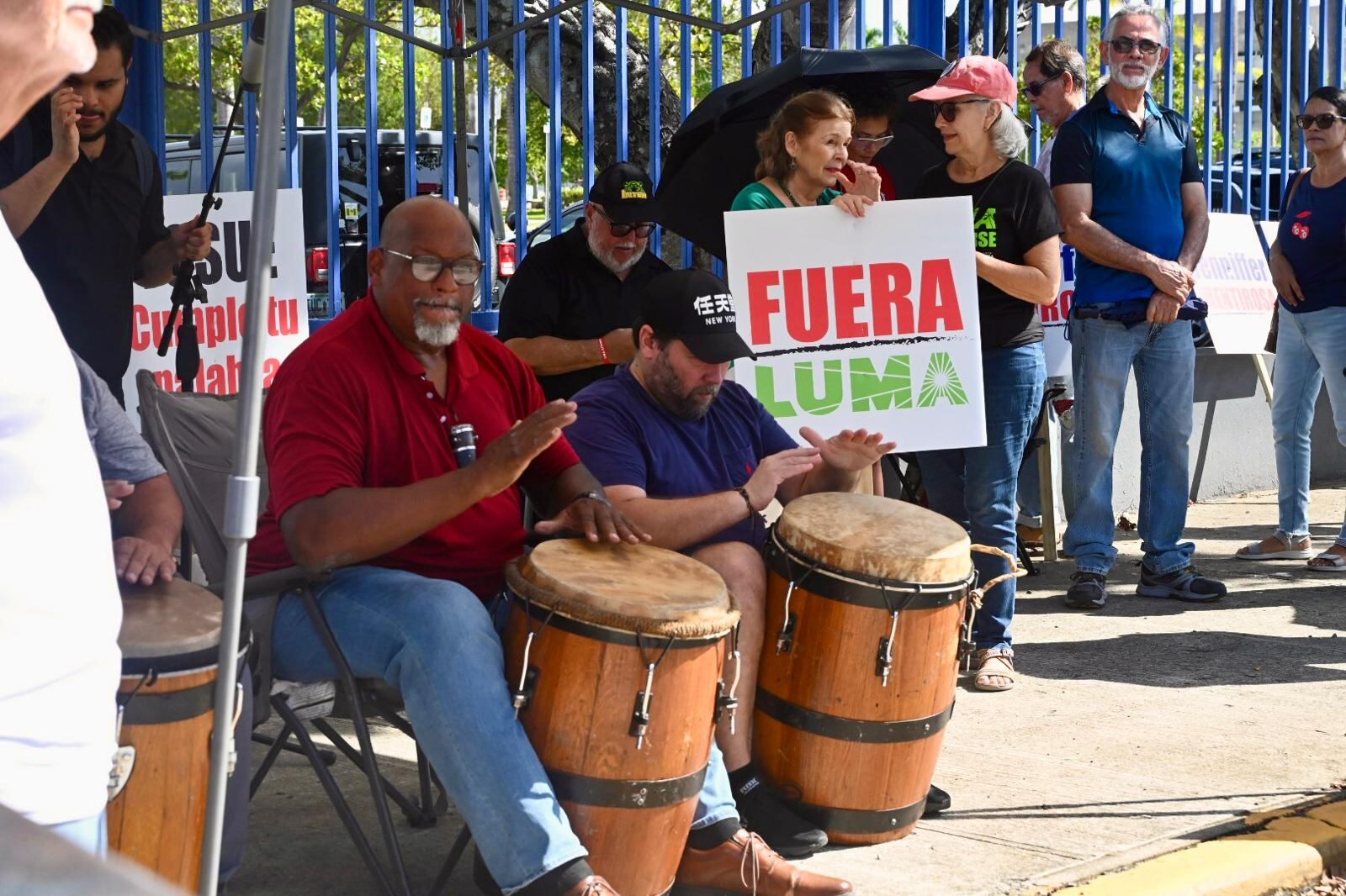 Ciudadanos se tiraron a la calle para exigir la salida de LUMA.