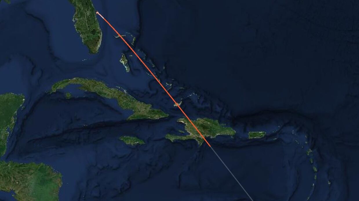 Cohete podrá verse esta noche desde Puerto Rico