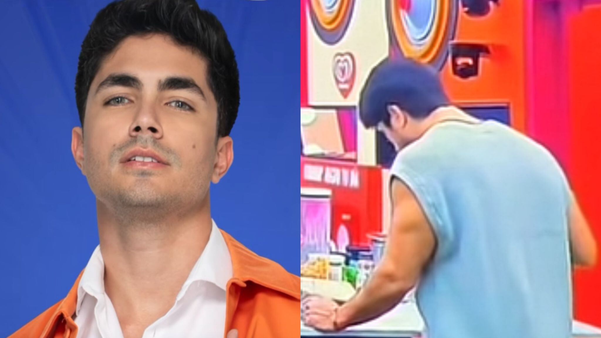 Captan a Sian Chiong escupiendo comida de sus compañeros.