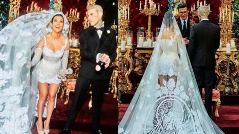 Este é o real significado do vestido de Kourtney Kardashian e que poucos sabem