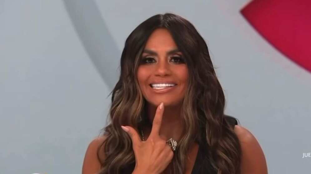 Maripily Rivera en entrevista con el programa "La mesa caliente".