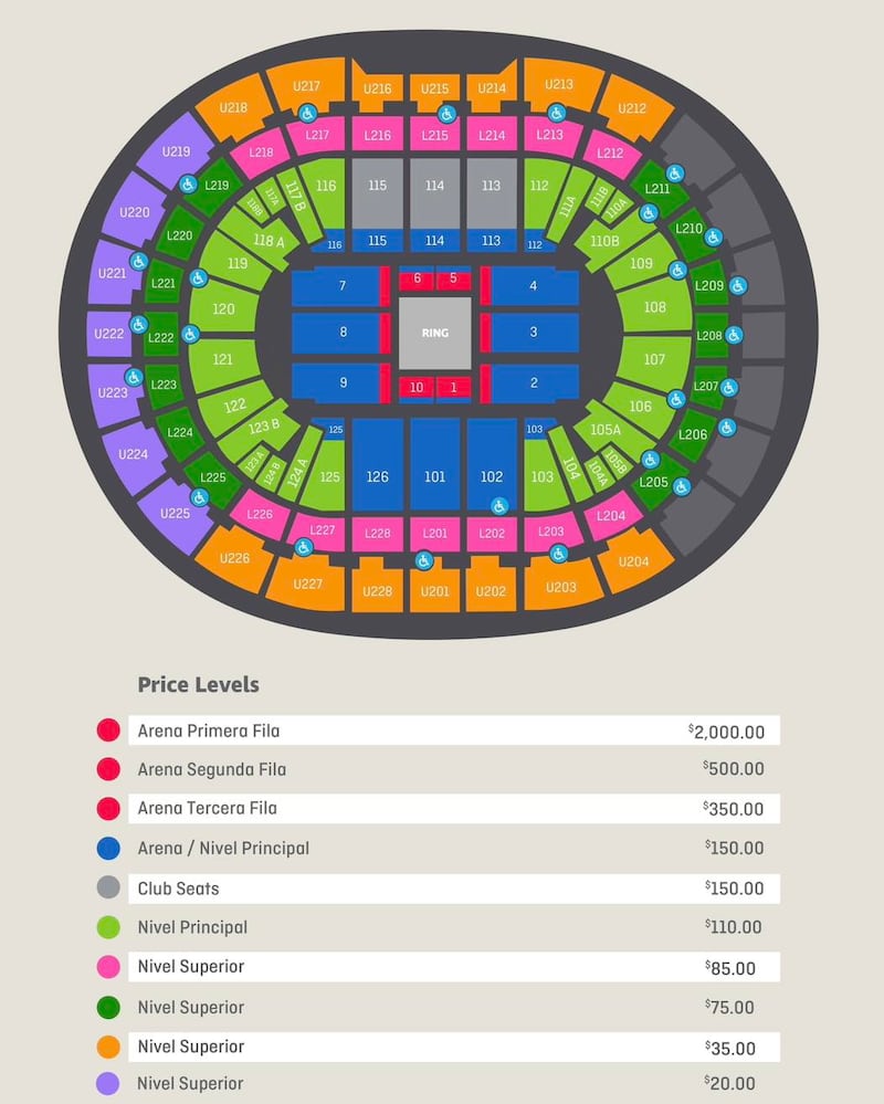 Precios de los boletos para la pela de Amanda Serrano