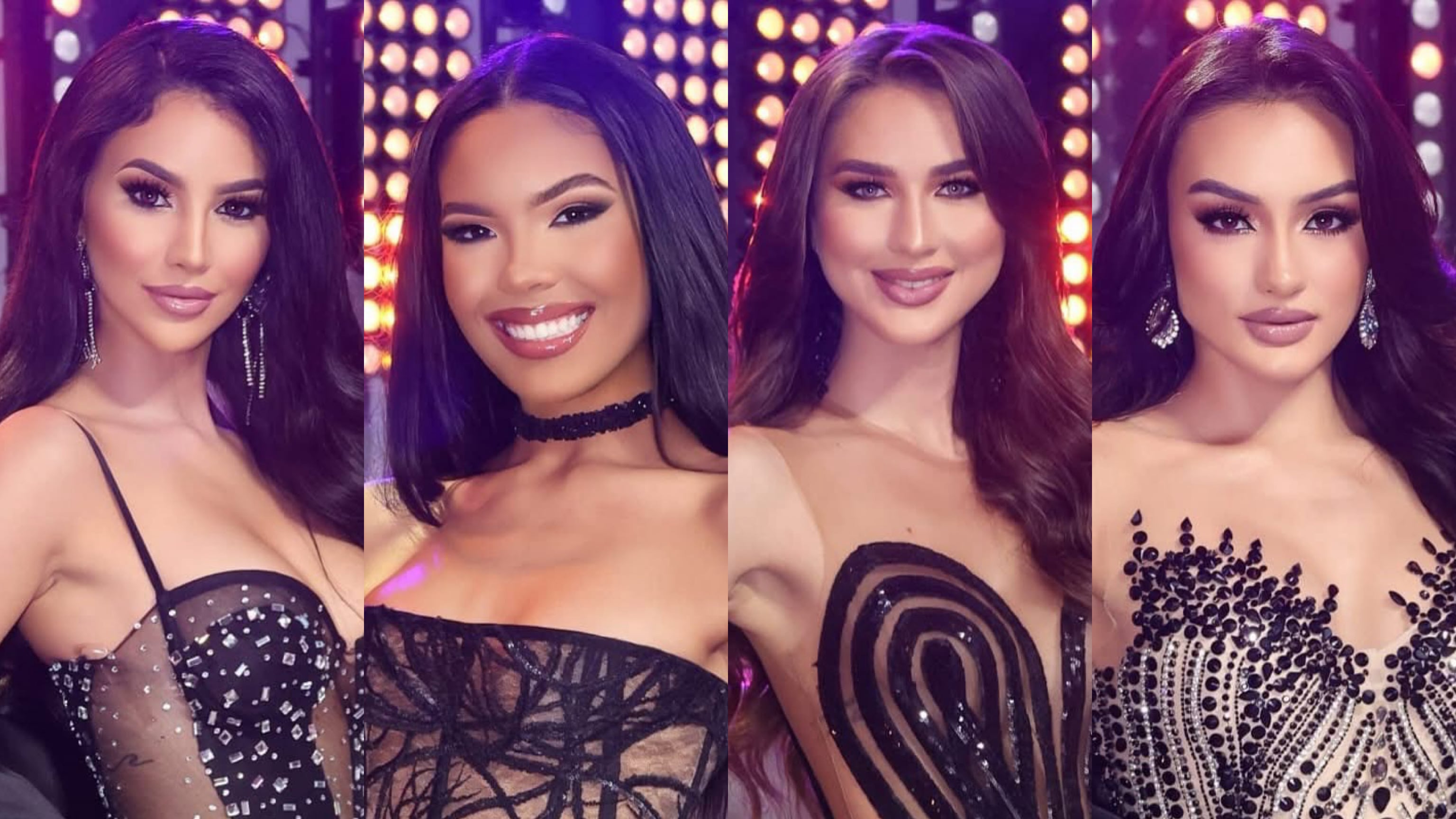 Miss Dorado, Miss Cataño, Miss Carolina y Miss San Juan.