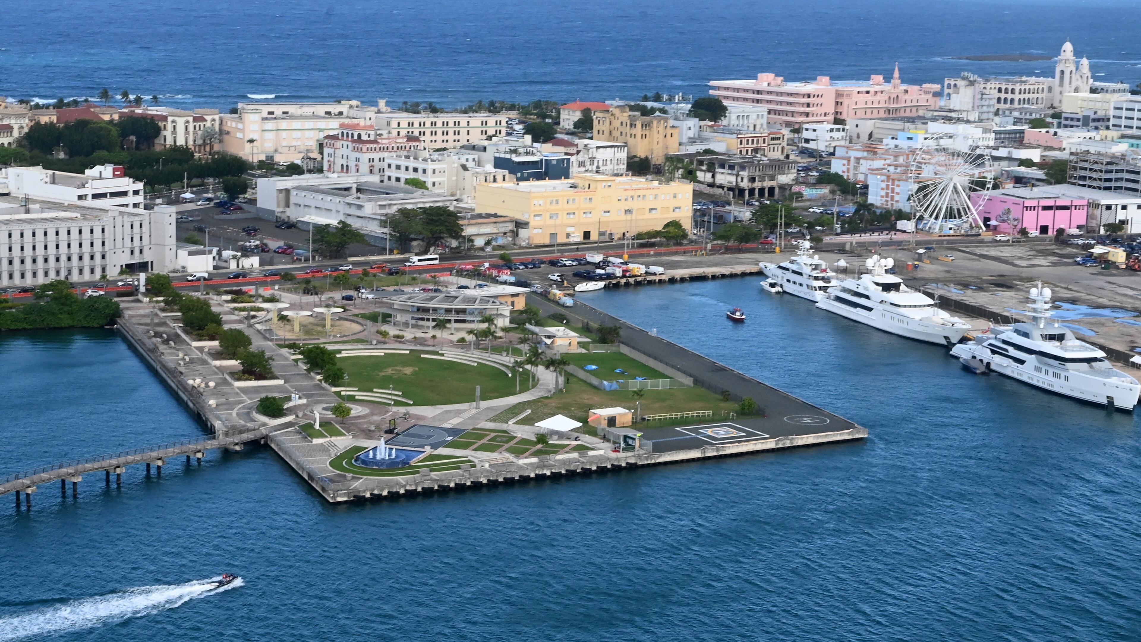 Vistas aéreas de San Juan