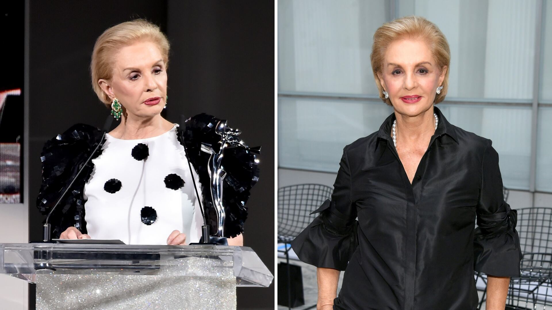 La diseñadora Carolina Herrera presentó su más reciente colección en la Semana de la Moda en Nueva York, pero un detalle en su familia le valió "reclamos".