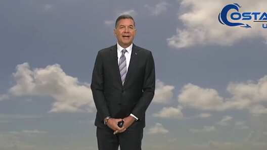 El meteorólogo hizo el grito de Bad Bunny.