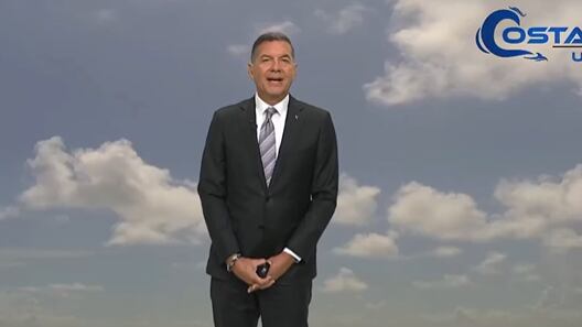 El meteorólogo hizo el grito de Bad Bunny.