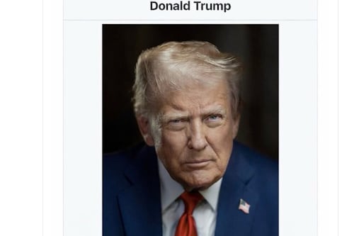 ¿Presidente interino de Venezuela? Donald Trump publica imagen manipulada con este cargo