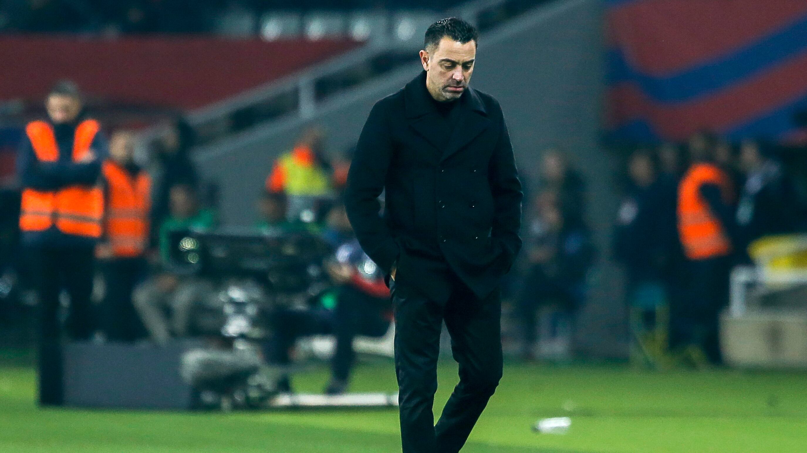 Entrenador del Barcelona Xavi Hernandez