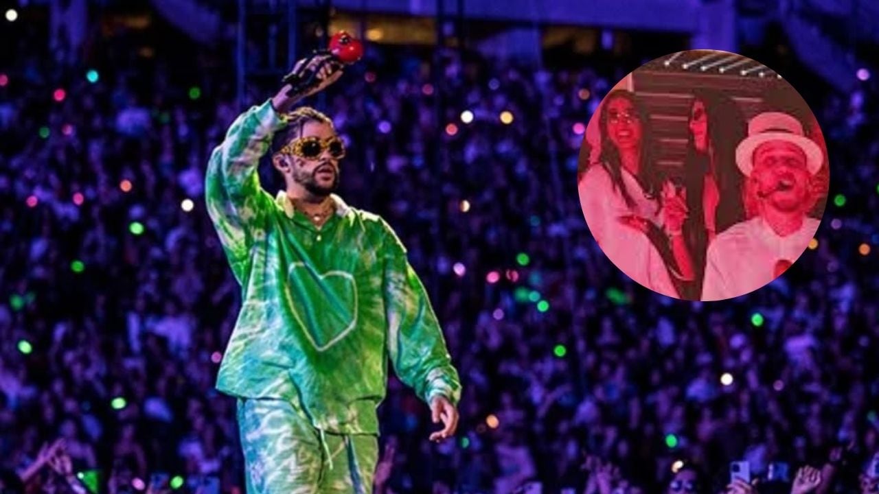 Salma Hayek y Danna acompañaron al cantante