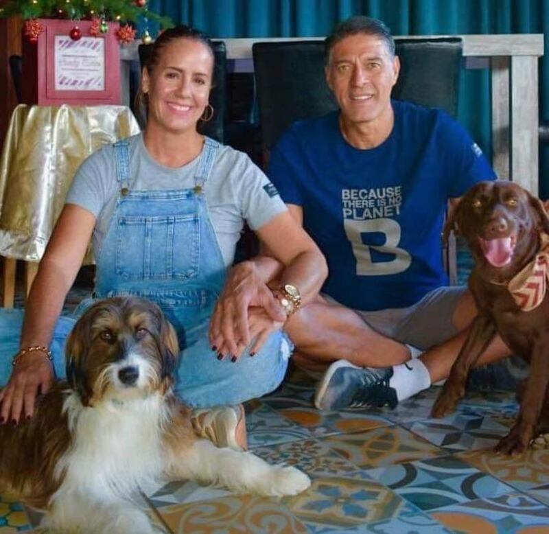 Piculín y su esposa Sylvia