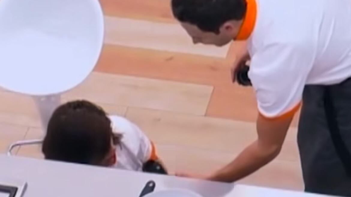 Desmayo en “Top Chef VIP 3″.