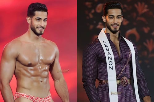 Desgarradora reacción de Mister Líbano en la final de Mister International 2023