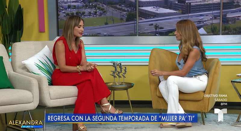 La animadora estuvo en Alexandra a las 12.
