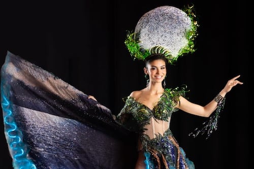 Elena Rivera llevará majestuosidad de nuestras bahías bioluminiscentes a Miss Mundo en India