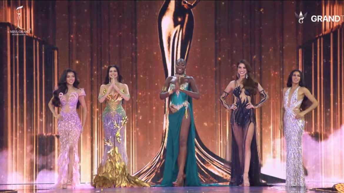Top 5 de Miss Grand International 2024.