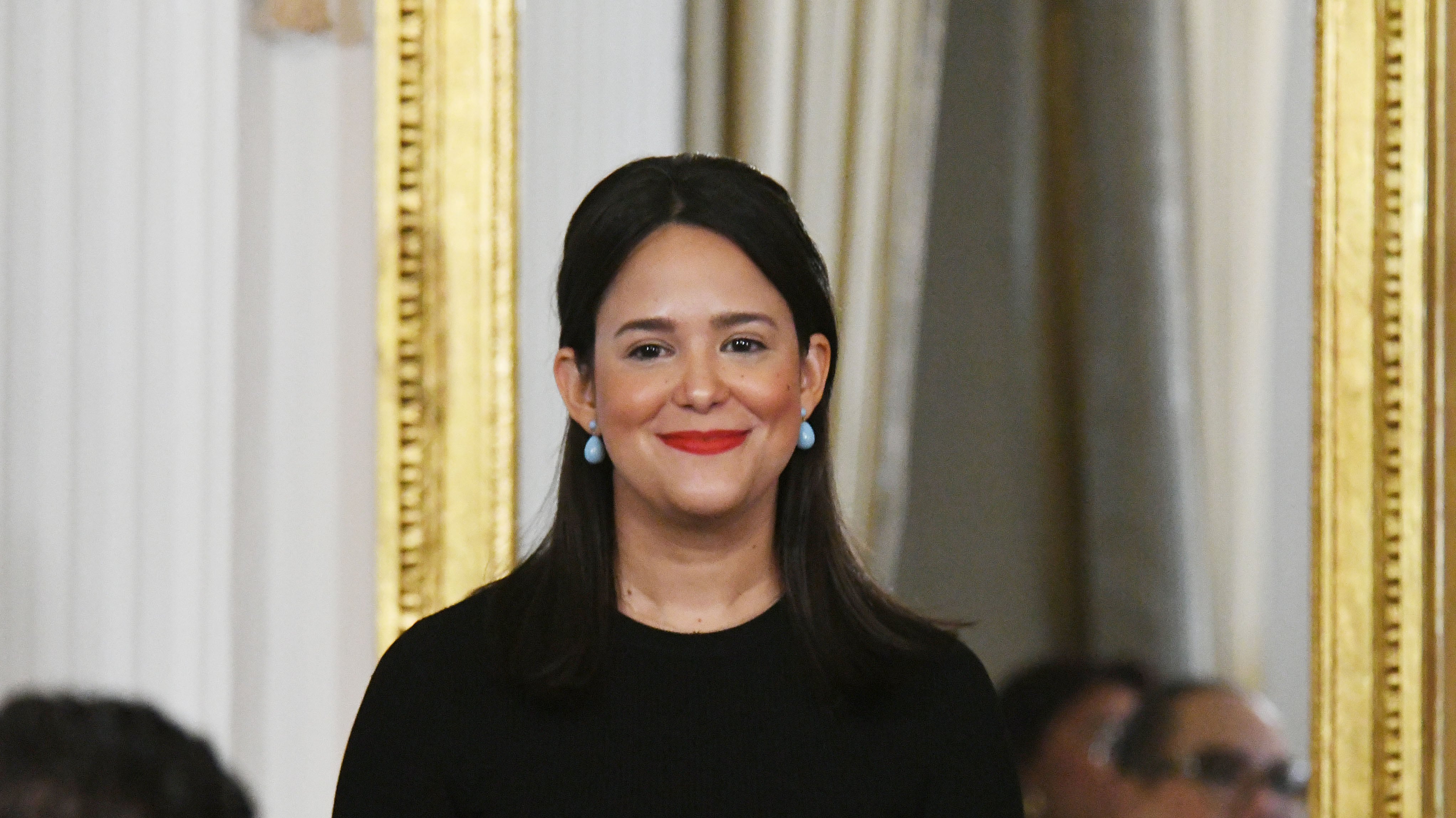 Natalia Catoni como secretaria del DACO