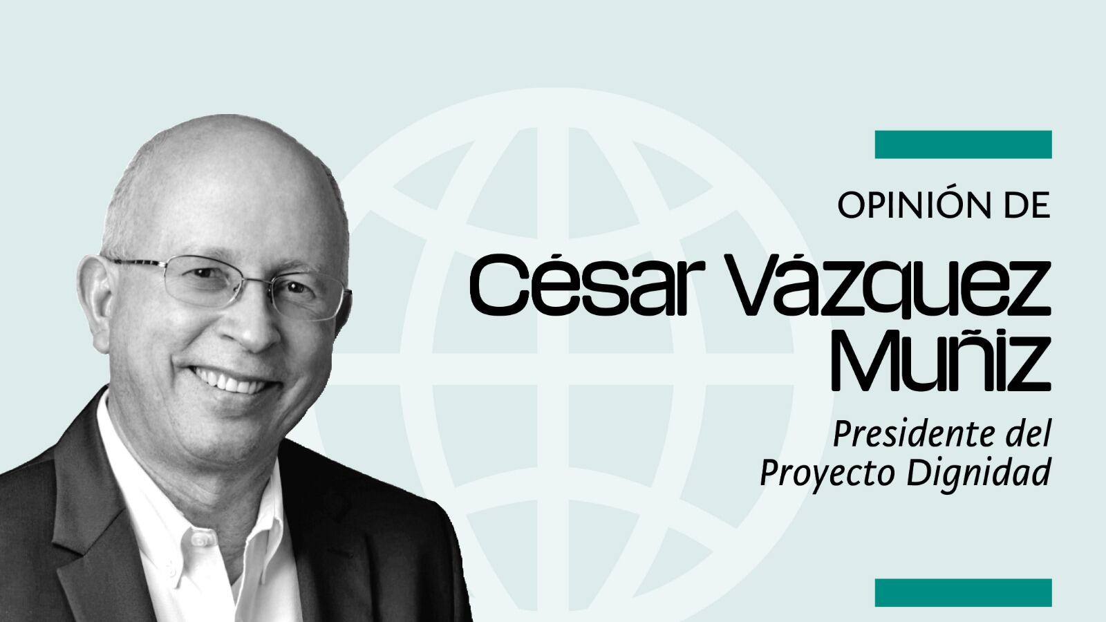Imagen de columnista del doctor César Vázquez Muñiz, fundador y presidente de Proyecto Dignidad.