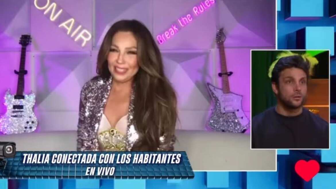 Thalía conversó con los siete habitantes que siguen en LCDLF MX.