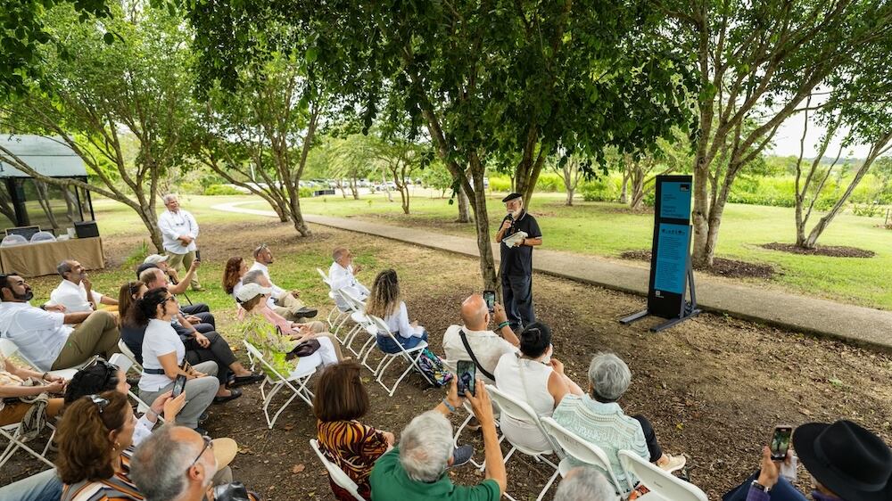 Inauguran el arboreto Miguel A. “Papo” Vives Heyliger en Manatí.