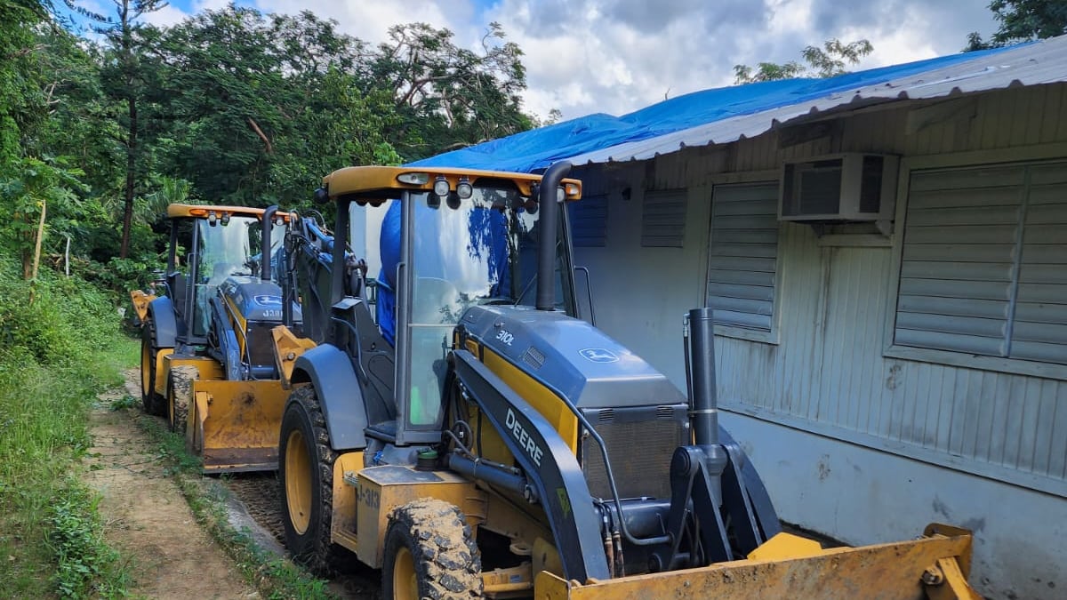 Excavadoras recuperadas