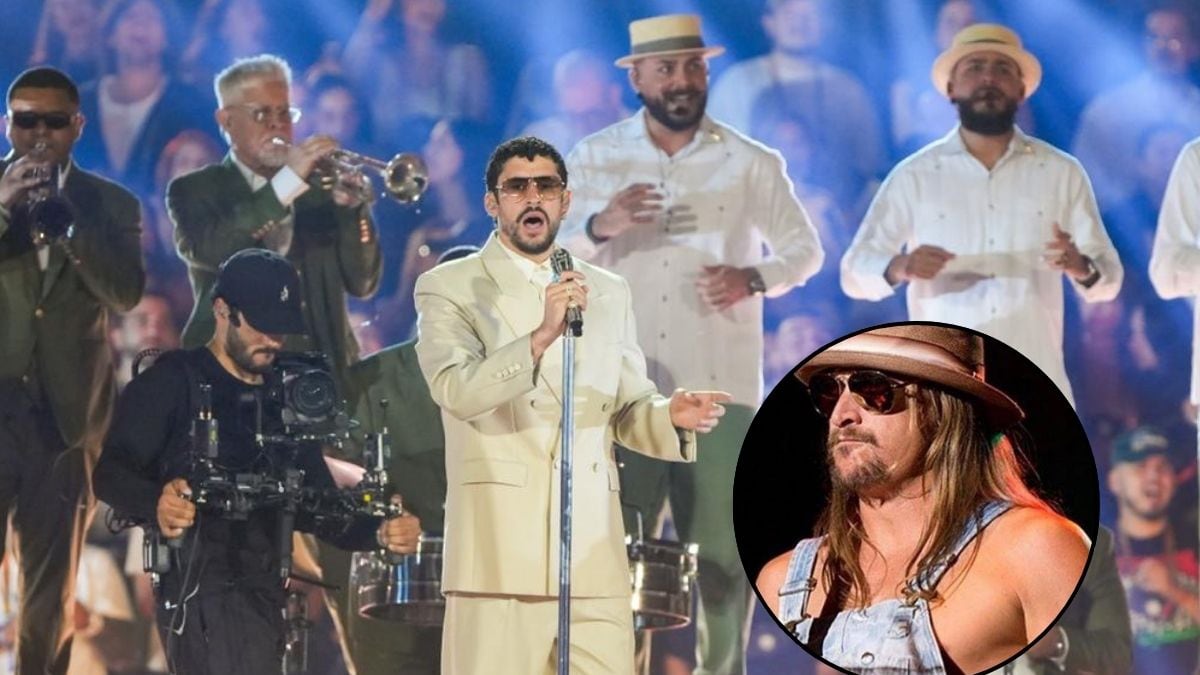 Bad Bunny contra Kid Rock.