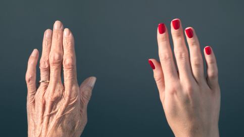 Edad en la que se acelera el envejecimiento.