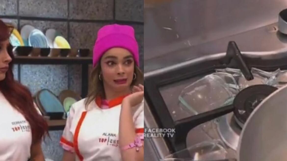 Controversia por vidrios rotos en la cocina de "Top Chef VIP 2".