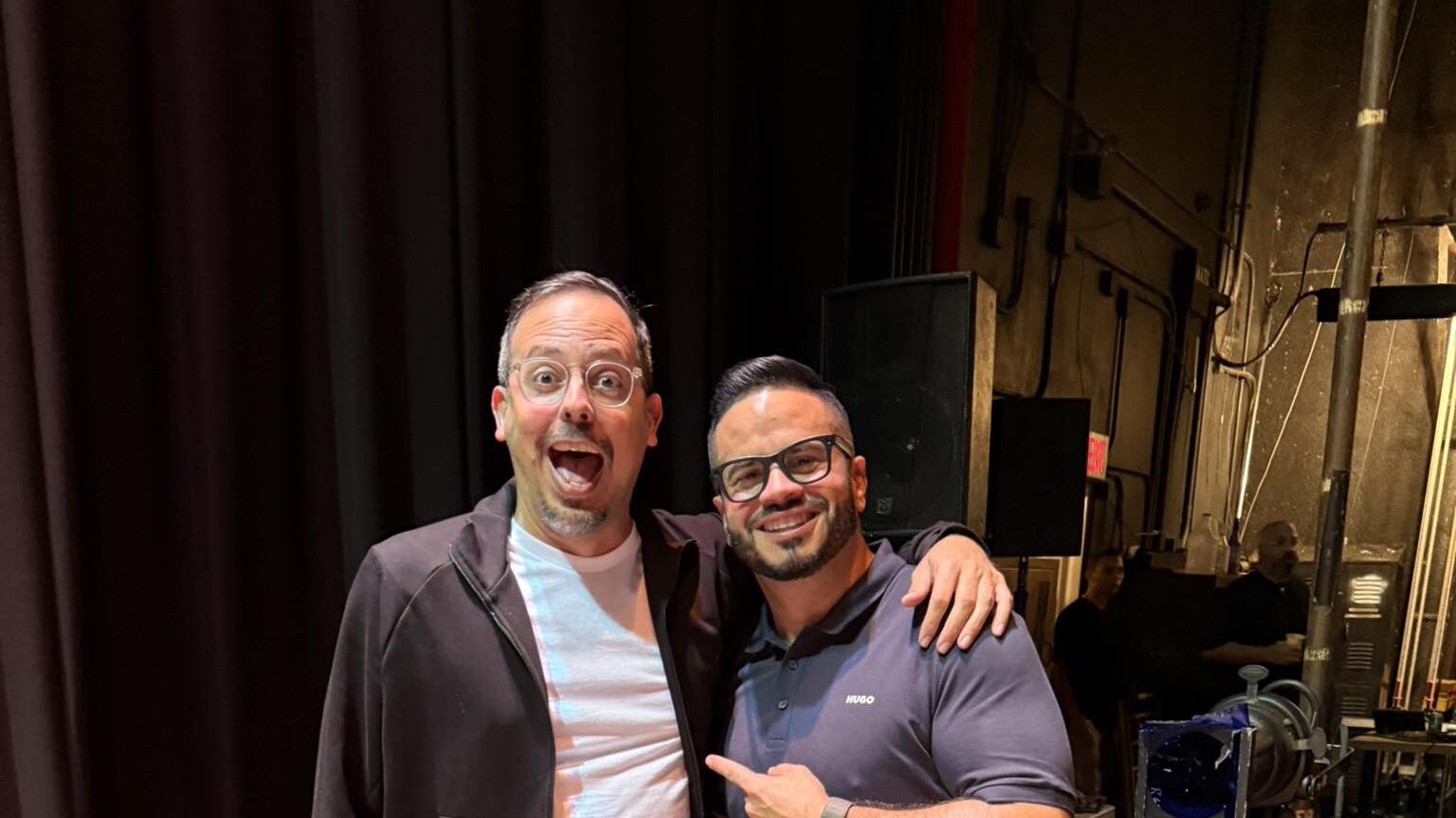 Chente Ydrach y Jay Fonseca