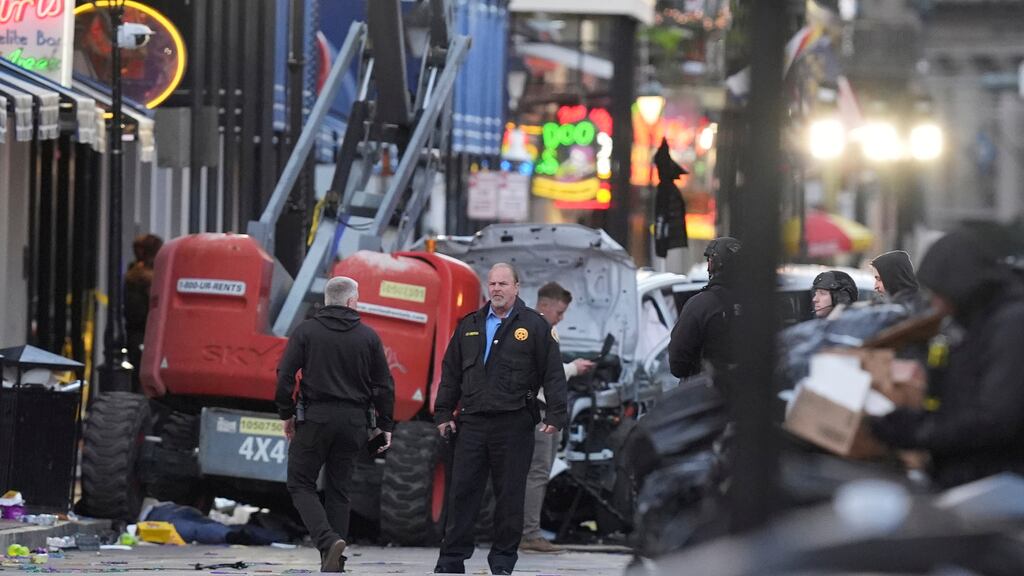 Atropello en Nueva Orleans