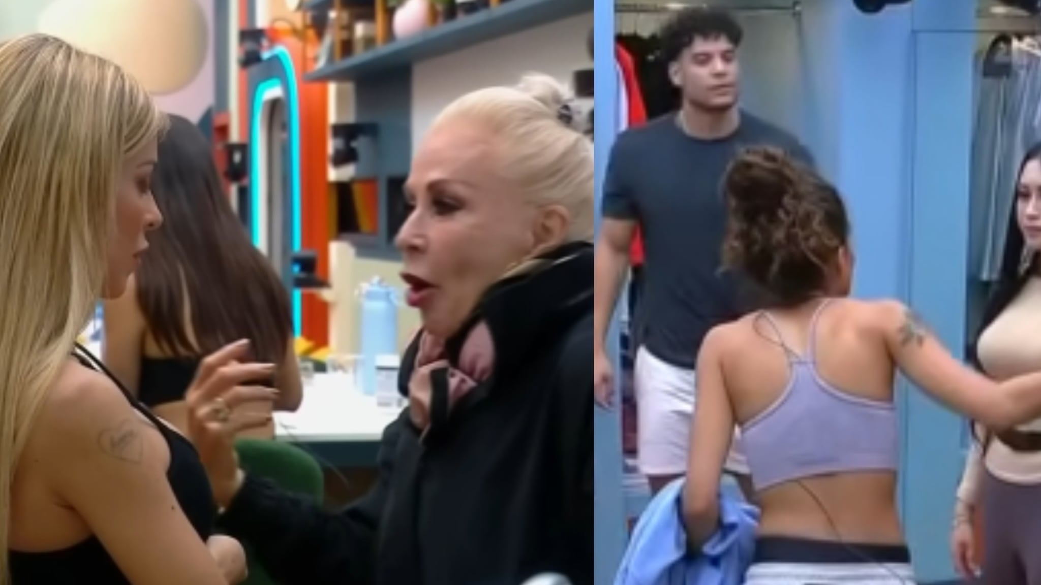 Oriana Marzoli, Laura Zapata, Kenny, Zoé Bayona y Jailyne Ojeda.