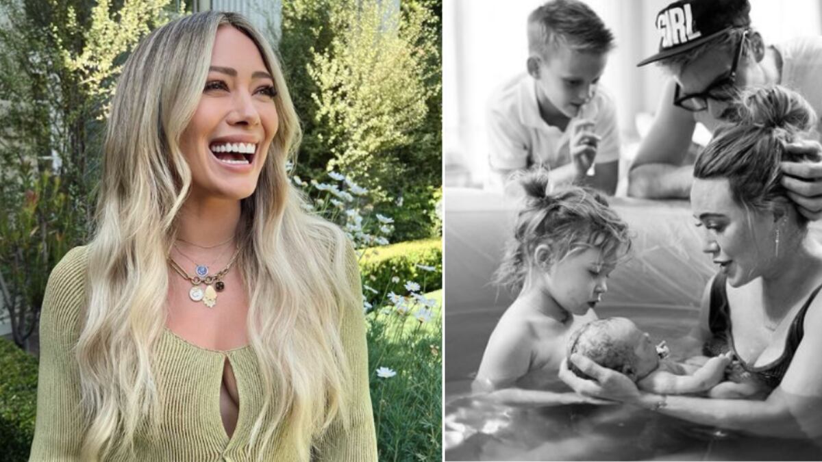 Hilary Duff se encuentra alejada de las pantallas por la maternidad.