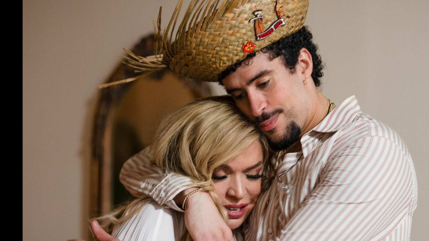 La cantante puertorriqueña junto al exponente urbano Bad Bunny.